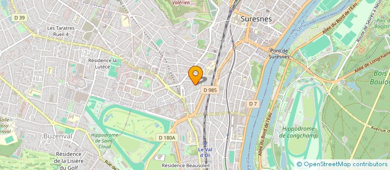localisation de l'entreprise MONSIEUR KAMEL EL BENNA à SURESNES