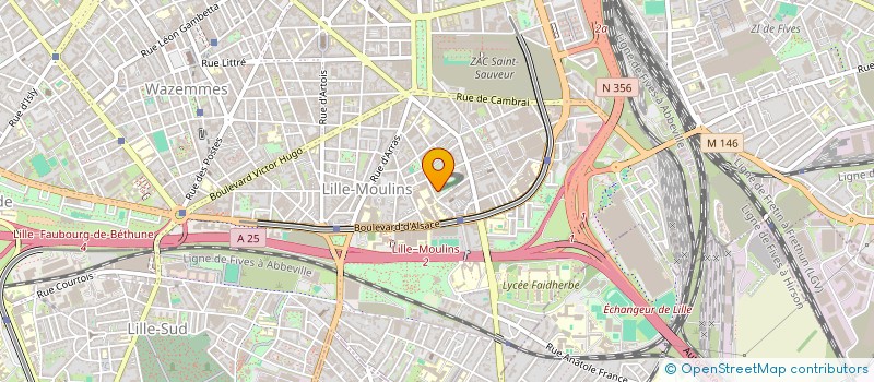 localisation de l'entreprise MONSIEUR KAMEL EL KASMI à LILLE