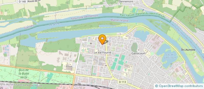 localisation de l'entreprise MONSIEUR KAMEL EL OMARI  MANTES-LA-JOLIE