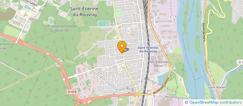 localisation de l'entreprise MONSIEUR KAMEL EL YAKOUBI à SAINT-ETIENNE-DU-ROUVRAY