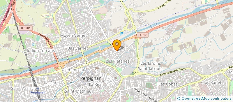 localisation de l'entreprise MONSIEUR KAMEL EMTIR à PERPIGNAN