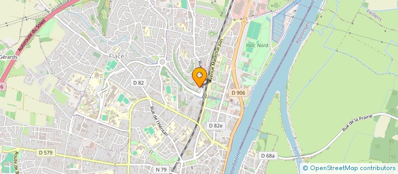 localisation de l'entreprise MONSIEUR KAMEL FEDDAG à MACON