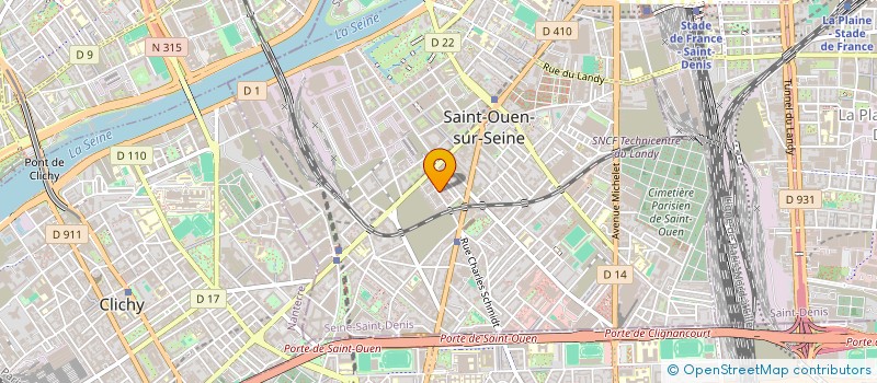 localisation de l'entreprise MONSIEUR KAMEL FEKNOUS à SAINT-OUEN-SUR-SEINE
