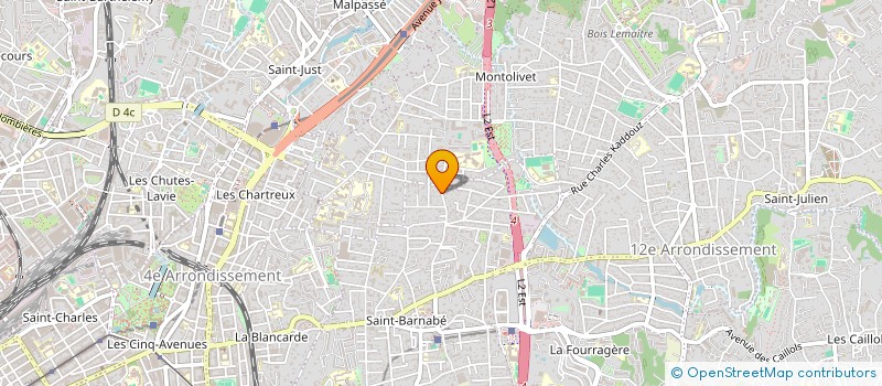 localisation de l'entreprise MONSIEUR KAMEL FEKNOUS  MARSEILLE