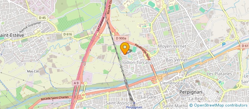 localisation de l'entreprise MONSIEUR KAMEL FELFLI  PERPIGNAN