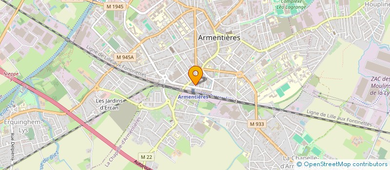 localisation de l'entreprise MONSIEUR KAMEL FENNOUR  NIEPPE