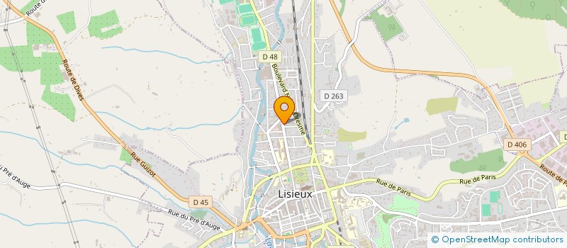 localisation de l'entreprise MONSIEUR KAMEL FERRAT à LISIEUX