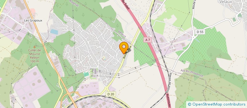 localisation de l'entreprise MONSIEUR KAMEL GACI  ROGNAC