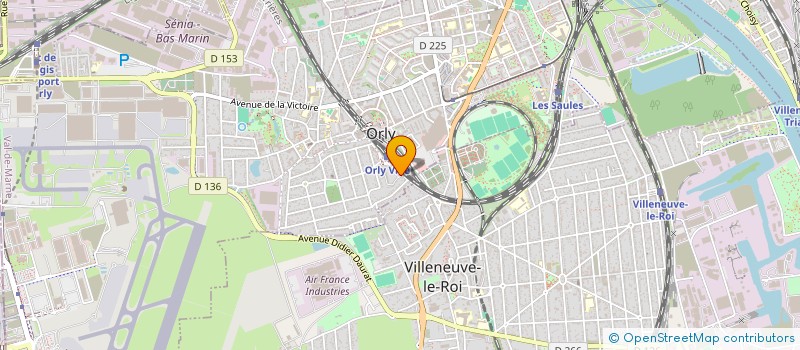 localisation de l'entreprise MONSIEUR KAMEL GACI  ORLY