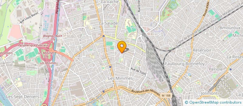 localisation de l'entreprise MONSIEUR KAMEL GHAZLI à TOULOUSE
