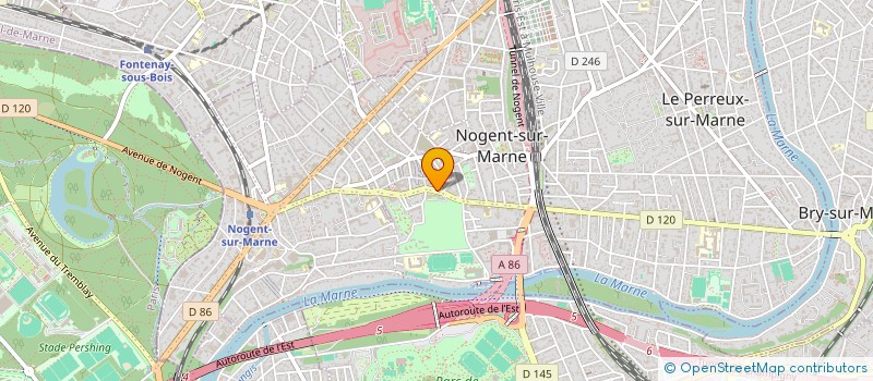 localisation de l'entreprise MONSIEUR KAMEL GHEMDANE  NOGENT-SUR-MARNE