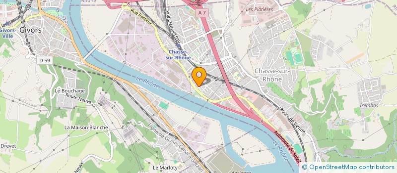 localisation de l'entreprise MONSIEUR KAMEL GHRAIDIA à BEAUREPAIRE