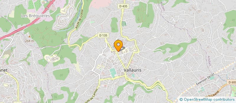 localisation de l'entreprise MONSIEUR KAMEL GRASSA  VALLAURIS