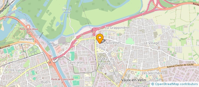 localisation de l'entreprise MONSIEUR KAMEL GRINE  VAULX-EN-VELIN