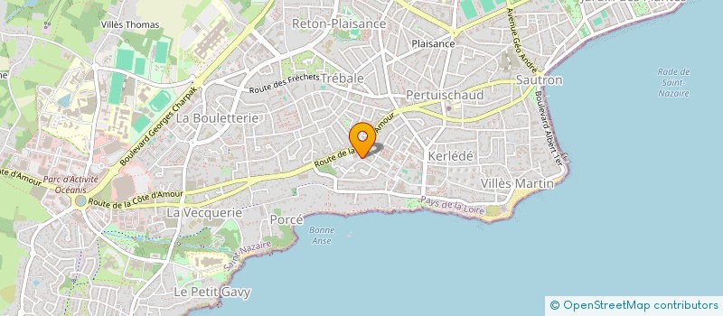 localisation de l'entreprise MONSIEUR KAMEL HACHEMI  SAINT-NAZAIRE