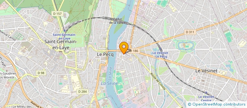 localisation de l'entreprise MONSIEUR KAMEL HADADI  LE PECQ