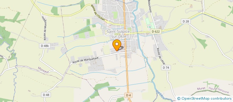 localisation de l'entreprise MONSIEUR KAMEL HAFDHALLI à SAINT-SULPICE-SUR-LEZE