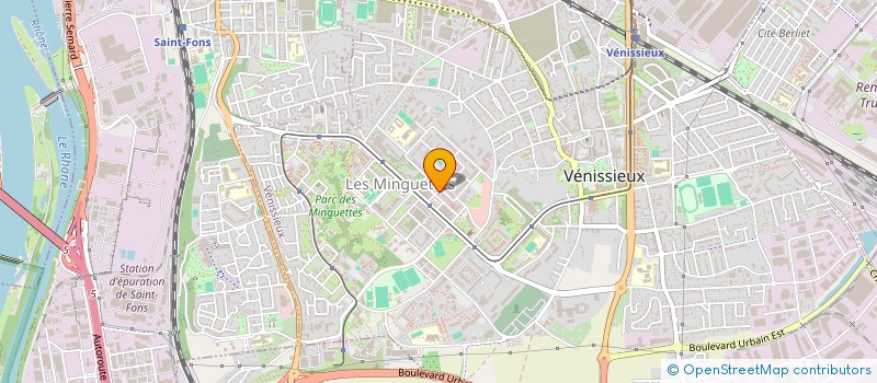 localisation de l'entreprise MONSIEUR KAMEL HAFSA  VENISSIEUX