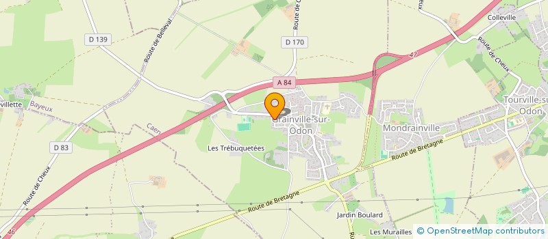 localisation de l'entreprise MONSIEUR KAMEL HAIZE  GRAINVILLE-SUR-ODON