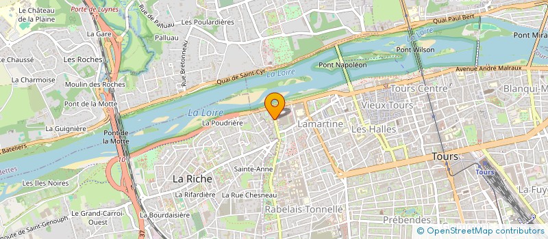 localisation de l'entreprise MONSIEUR KAMEL HAMADI  TOURS