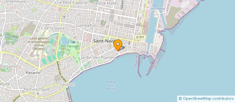 localisation de l'entreprise MONSIEUR KAMEL HAMADOU à SAINT-NAZAIRE