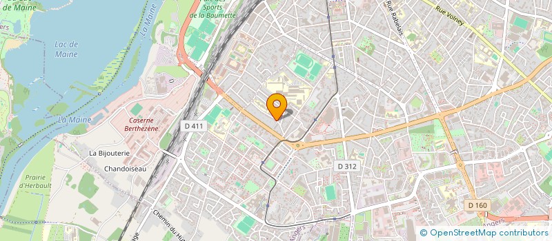 localisation de l'entreprise MONSIEUR KAMEL HAMDIE  ANGERS