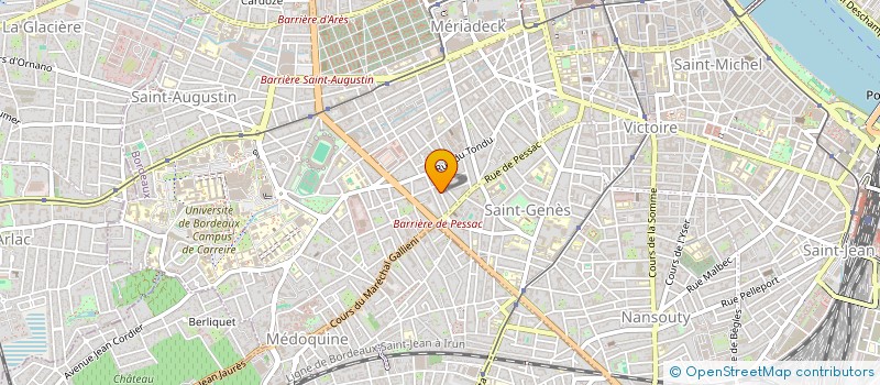 localisation de l'entreprise MONSIEUR KAMEL HAMDIS  BORDEAUX