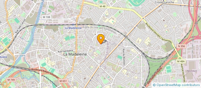localisation de l'entreprise MONSIEUR KAMEL HAMIDCHI à MARCQ-EN-BARŒUL
