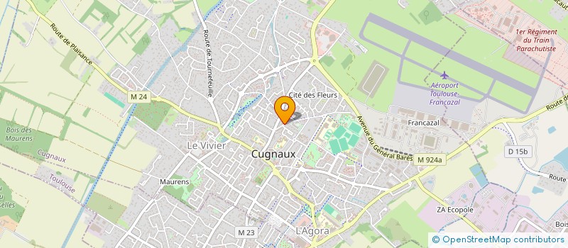 localisation de l'entreprise MONSIEUR KAMEL HAOULI à CUGNAUX