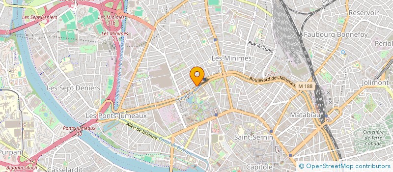 localisation de l'entreprise MONSIEUR KAMEL HARRATI à TOULOUSE