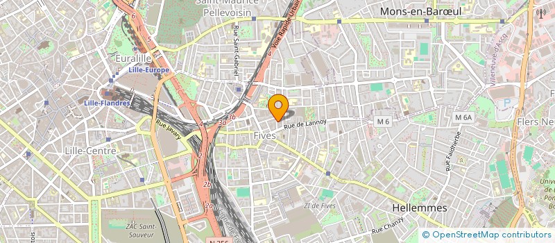 localisation de l'entreprise MONSIEUR KAMEL HEBBAR à LILLE