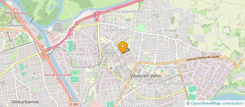 localisation de l'entreprise MONSIEUR KAMEL HEFAIEDH  VAULX-EN-VELIN