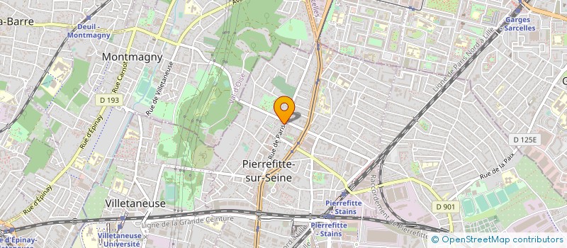 localisation de l'entreprise MONSIEUR KAMEL HERTELLI à PIERREFITTE-SUR-SEINE