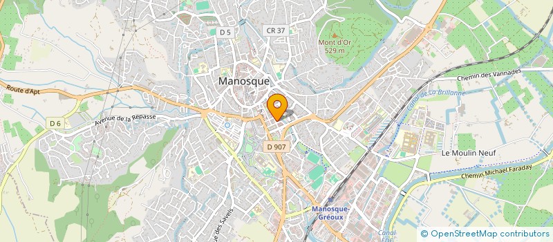 localisation de l'entreprise MONSIEUR KAMEL HERZI à MANOSQUE