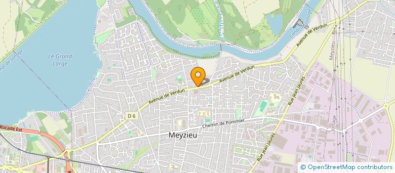 localisation de l'entreprise MONSIEUR KAMEL HRAKI  MEYZIEU