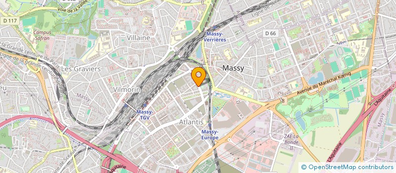 localisation de l'entreprise MONSIEUR KAMEL ILLOULI  MASSY
