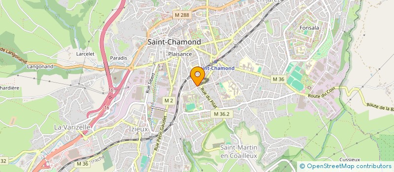 localisation de l'entreprise MONSIEUR KAMEL IMADOUCHENE à SAINT-CHAMOND