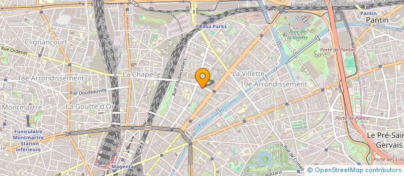 localisation de l'entreprise MONSIEUR KAMEL ITMACENE  PARIS