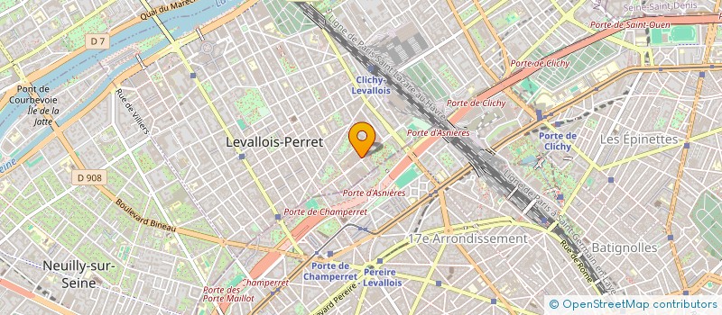 localisation de l'entreprise MONSIEUR KAMEL JARI à LEVALLOIS-PERRET