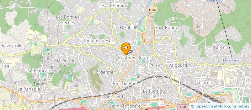 localisation de l'entreprise MONSIEUR KAMEL KALAIDJI à TOULON