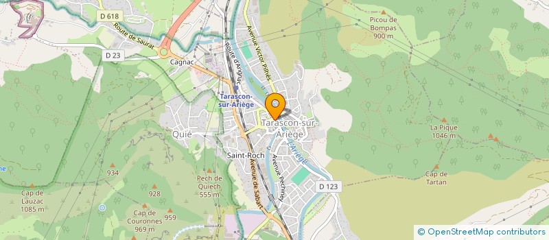 localisation de l'entreprise MONSIEUR KAMEL KAZAI à TARASCON-SUR-ARIEGE