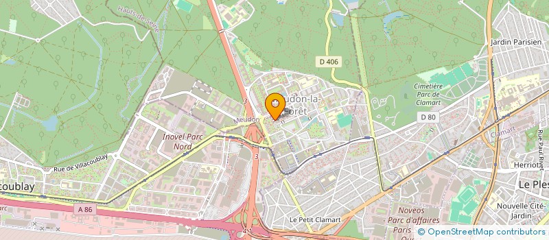 localisation de l'entreprise MONSIEUR KAMEL KERKOUR  MEUDON