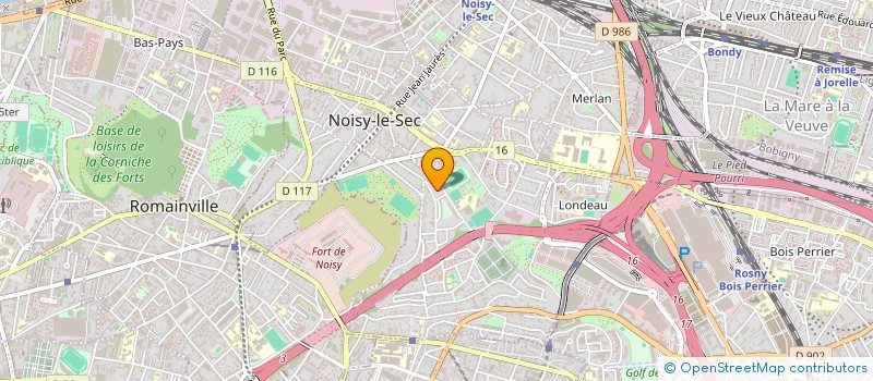 localisation de l'entreprise MONSIEUR KAMEL KHEFFACH à NOISY-LE-SEC