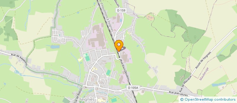 localisation de l'entreprise MONSIEUR KAMEL KHELIFI  FEIGNIES