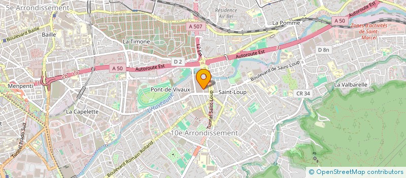 localisation de l'entreprise MONSIEUR KAMEL KRIBICH à MARSEILLE