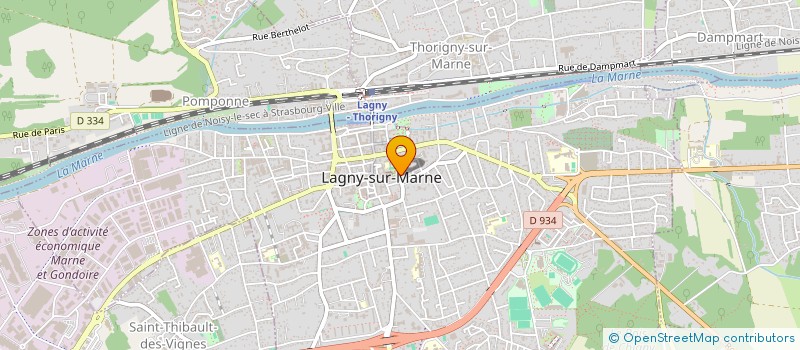 localisation de l'entreprise MONSIEUR KAMEL LAADJAL  LAGNY-SUR-MARNE