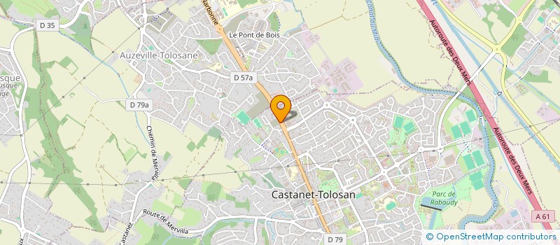 localisation de l'entreprise MONSIEUR KAMEL LAHLOUH à CASTANET-TOLOSAN