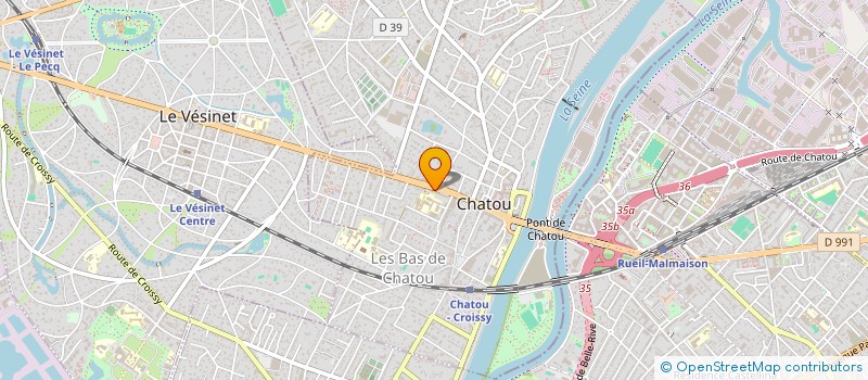 localisation de l'entreprise MONSIEUR KAMEL LAMARI  CHATOU