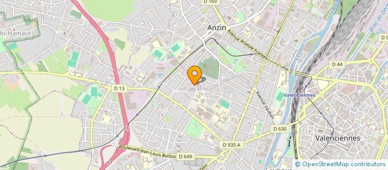 localisation de l'entreprise MONSIEUR KAMEL LEBDI  VALENCIENNES