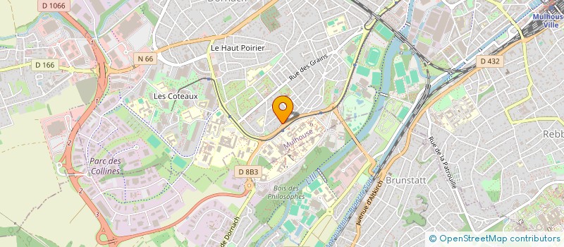 localisation de l'entreprise MONSIEUR KAMEL LEMGHITHI  MULHOUSE